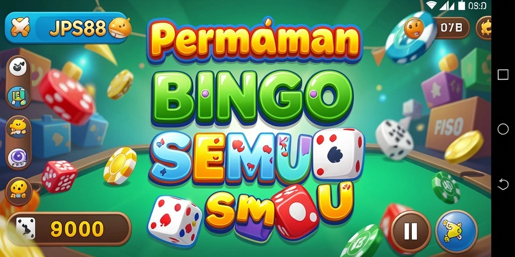 Tampilan gameplay Bingo yang menarik dari JPS88 dengan pemain aktif.