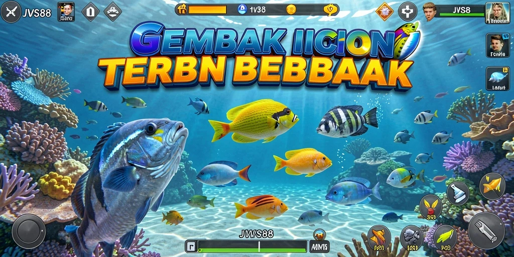 Tampilan gameplay JVS88 yang seru dan interaktif dalam Tembak Ikan.