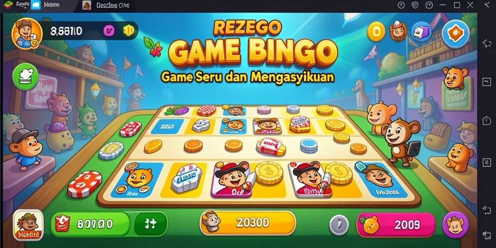 Screenshoot gameplay Bingo yang menarik dan penuh aksi.